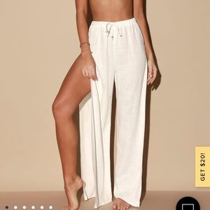 LULUS linen Pants! Size Medium! Reposh